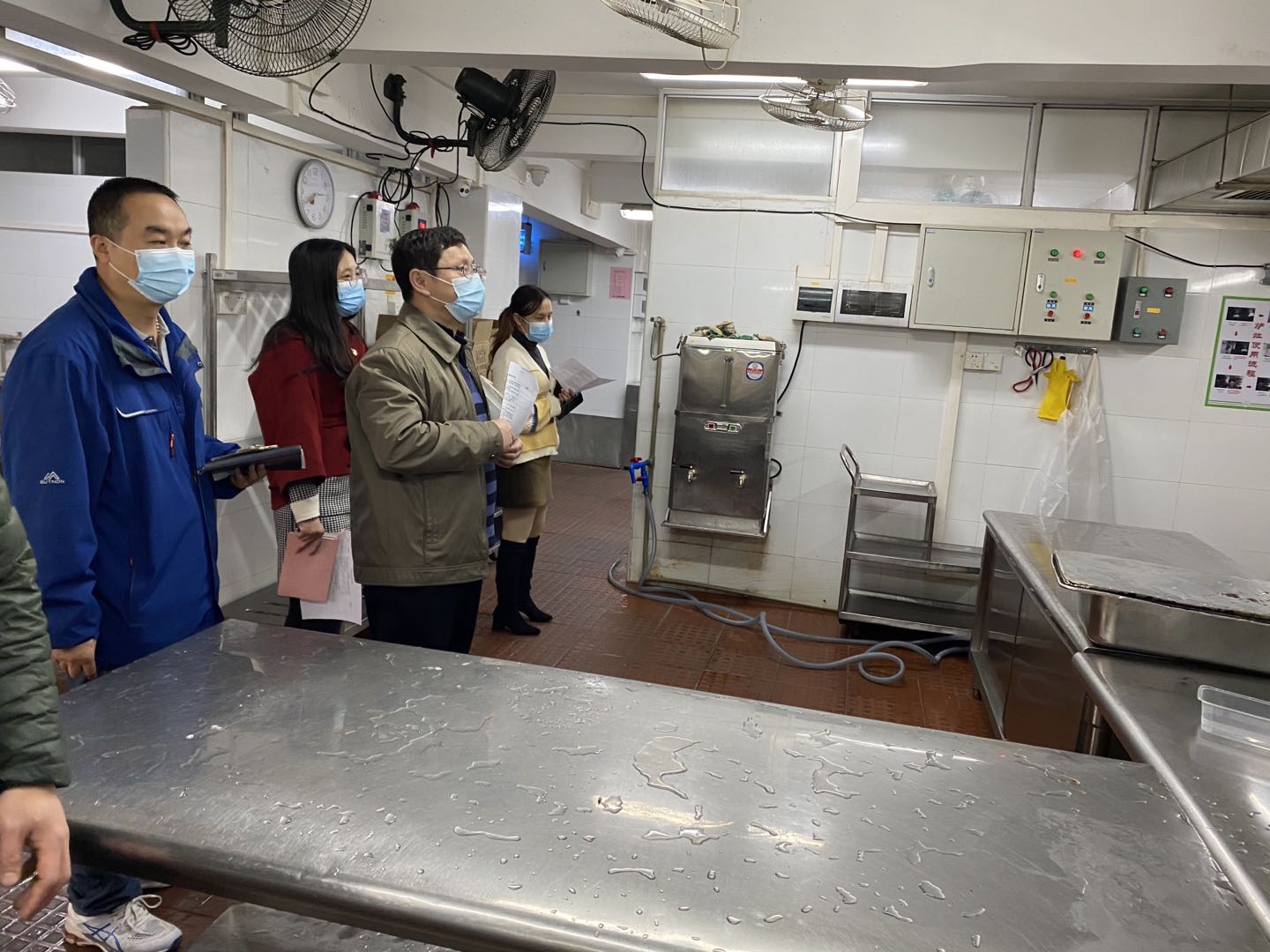 疫情防控做到位，，，，监视检查落实处 ----白云山永利集团公司开展疫情防控检查事情