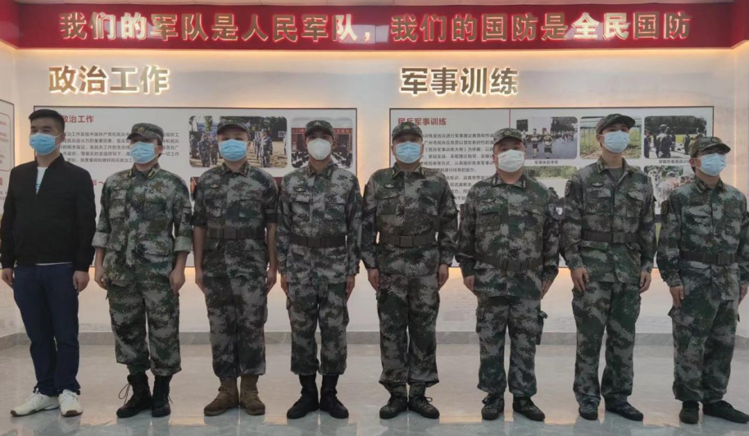 疫情抗击 民兵继续——白云山永利集团公司基干民兵荣获广州市2022年度“优异民兵”称呼
